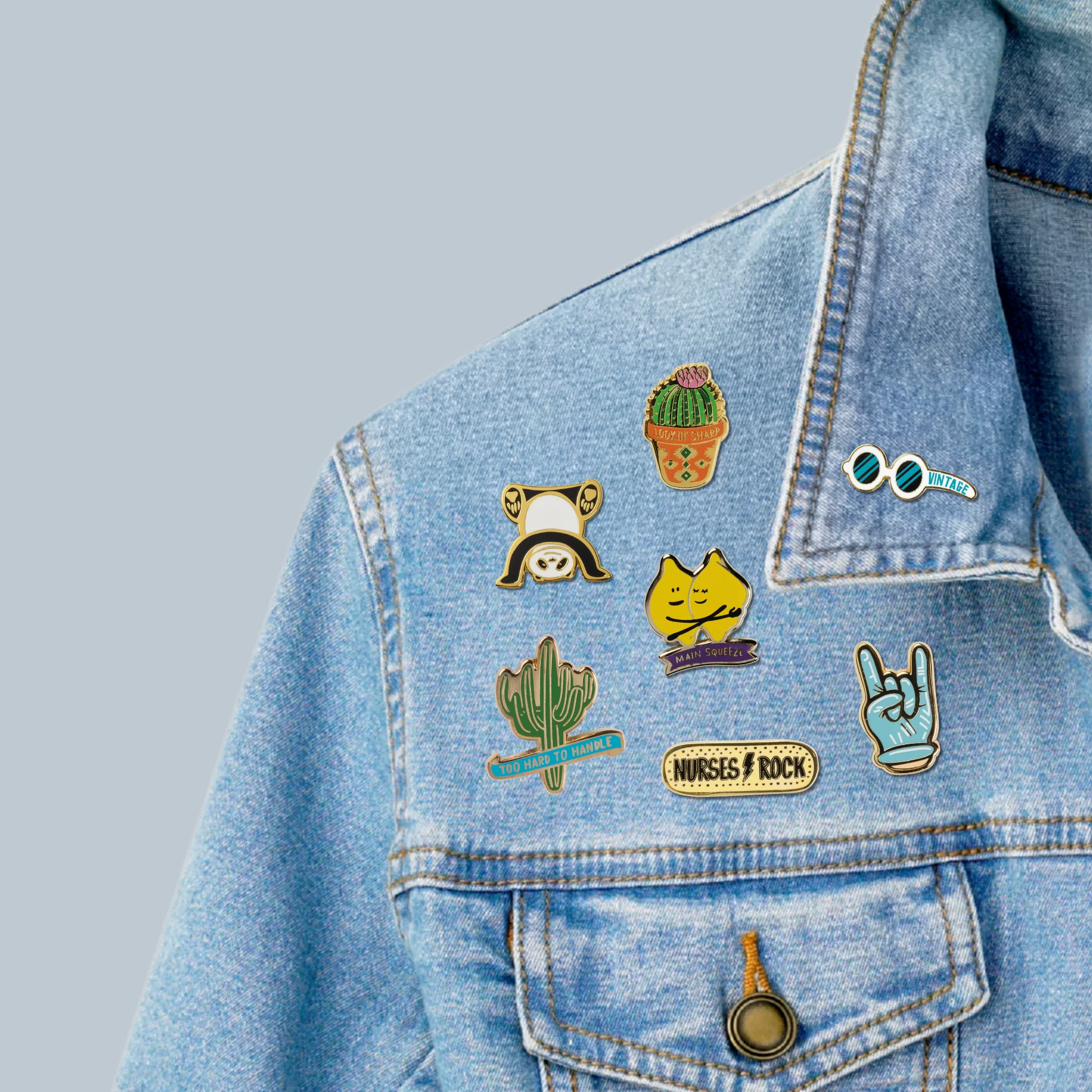 I'm Not Old, I'm Vintage Enamel Pin - Image 9