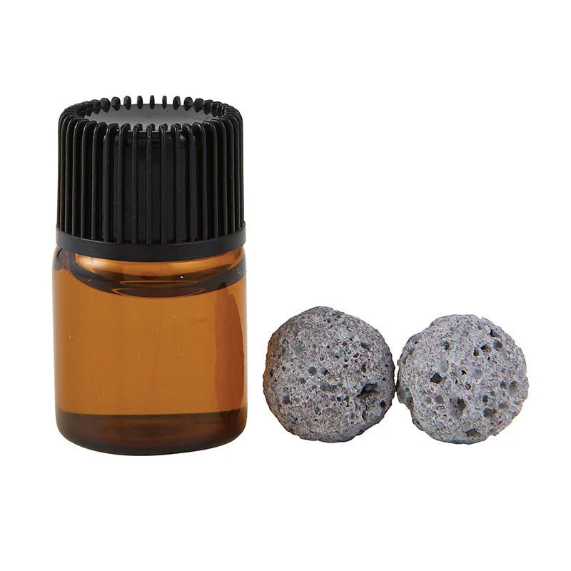 Essential Oil Diffuser Pen in Lemon | Includes 1 ml of Essential Oil and 2 Lava Beads | Refillable - Image 8