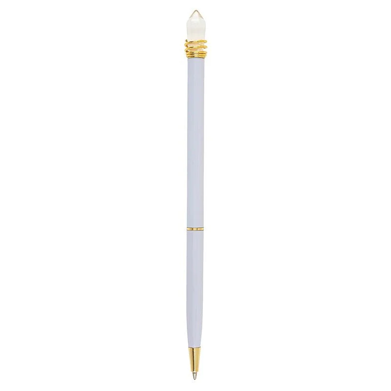 Good Energy Quartz Crystal Pens in Gray, Amethyst, Clear, Opal and White - Image 4