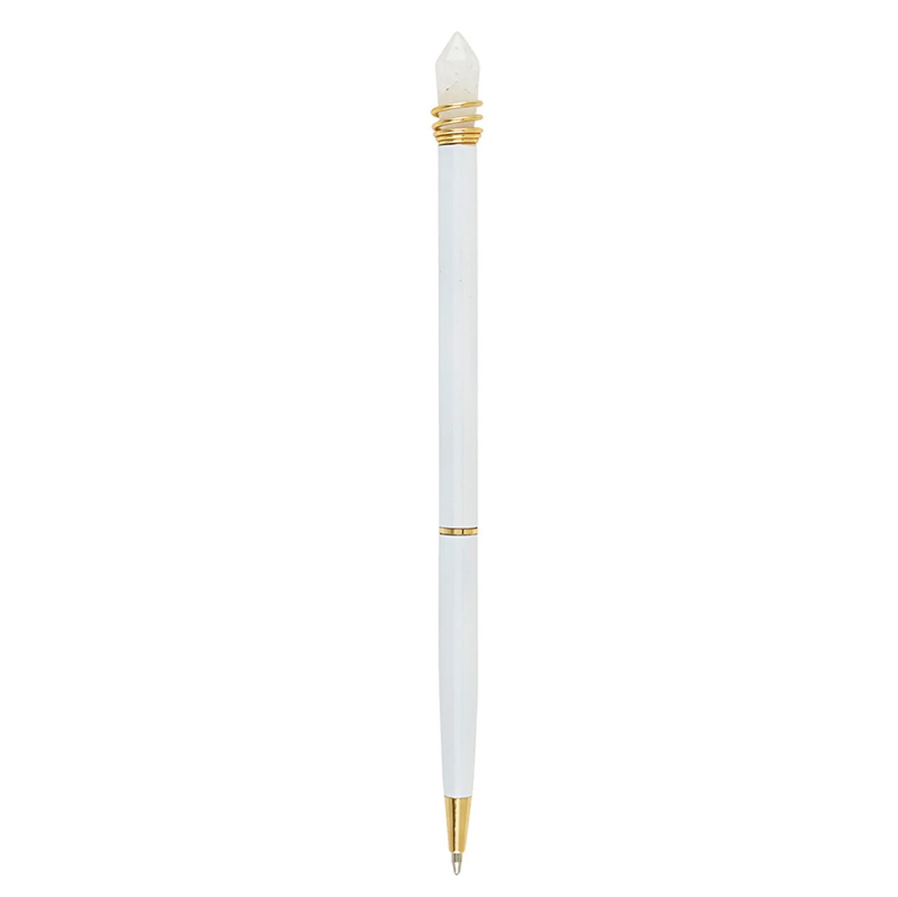 Good Energy Quartz Crystal Pens in Gray, Amethyst, Clear, Opal and White - Image 6
