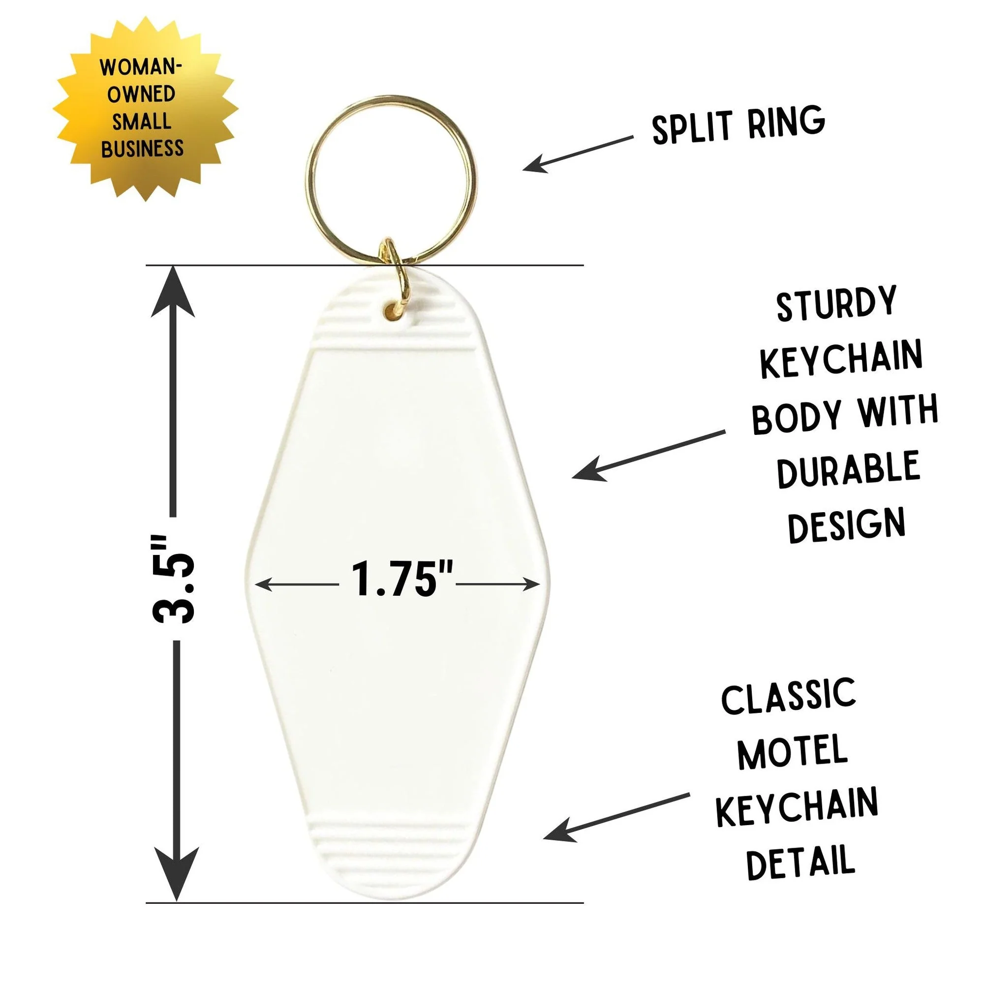 Massive Extrovert Motel Style Keychain In Red - Image 6